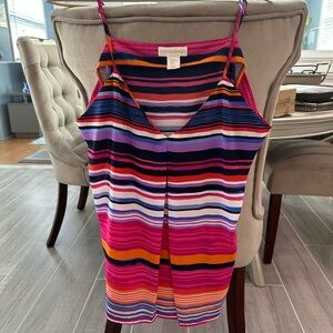 Cynthia Rowley Striped Multicolor camisole top
